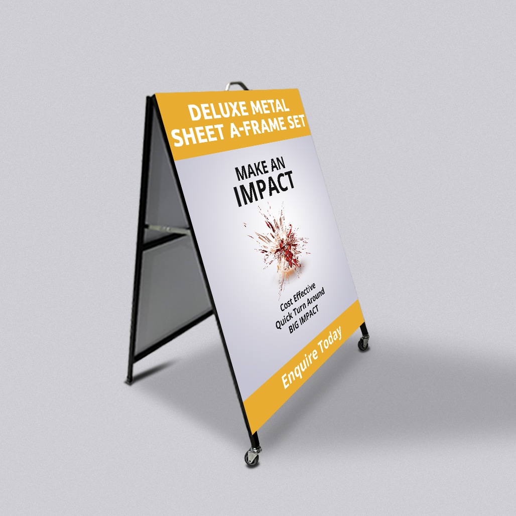 XL Metal Sheet A-Frame Set