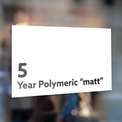 5 Year Polymeric Matt