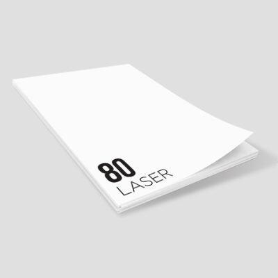 80gsm Laser Notepads