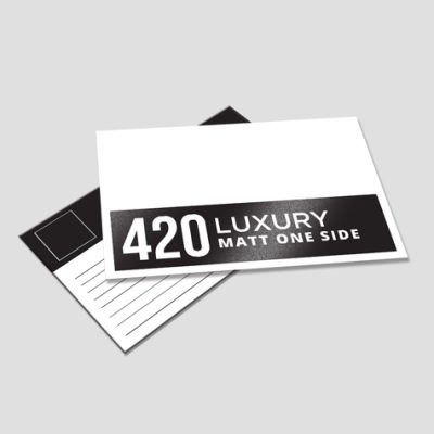 Luxury 420gsm Matt One Side
