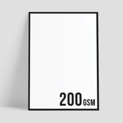 200gsm Synthetic Poster