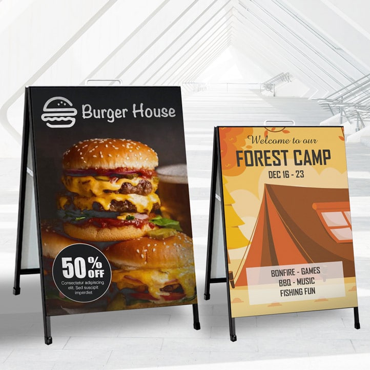 A-Frame Signs Printing