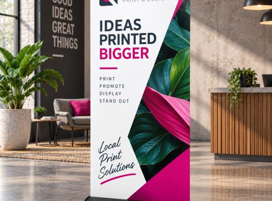 Premium Pull Up Banner